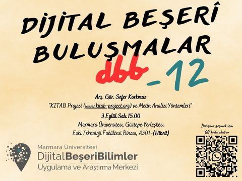 Dijital Beşeri Buluşmalar'da (dbb) bir araya geliyoruz.