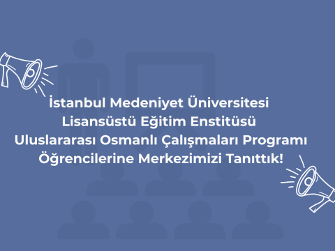 Dijital Beşeri Bilimler Merkezi Tanıtım Faaliyeti