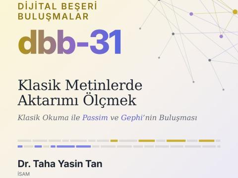 Dijital Beşeri Buluşmalar (DBB) Yeni Dönemi Başladı